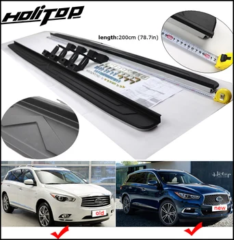 

OE style running board side step foot pedal for INFINITI QX60 JX35 2013-2020,professional seller on SUV side step 5 years