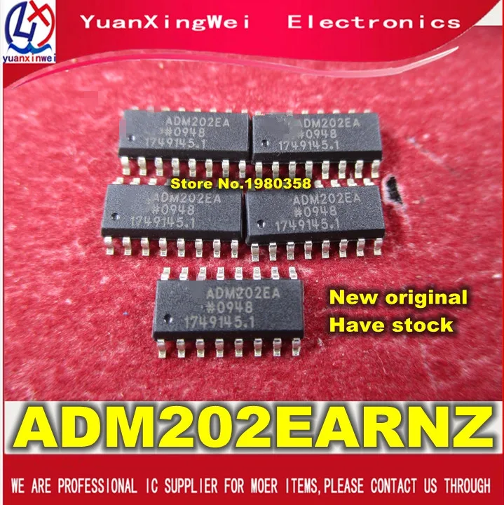 Free Shipping 10pcs ADM202EARNZ ADM202 SOP16 -in Replacement Parts ...