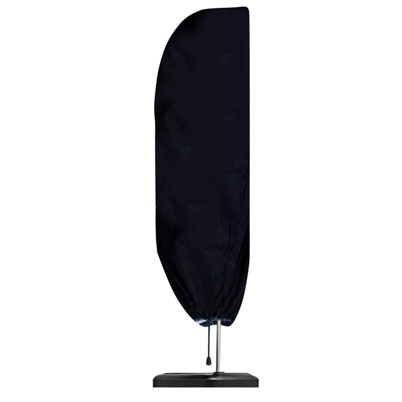 

Outdoor Waterproof Oxford Cloth Garden Banana Umbrella Cover Patio Overhang Parasol Rain Cover Accessories Rain Gear