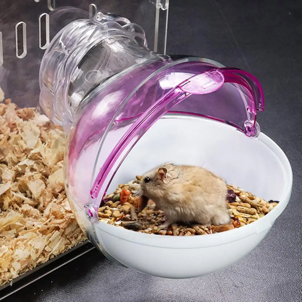 

Small Pet Animal Hamster Cage External Bathroom With Toilet For Chinchilla Hamster Guinea Pigs Small Pet Cleaning Bathing