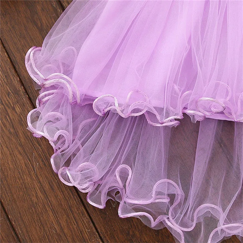 2019 New cute Toddler Baby Girls Summer Floral Dress Princess Party Wedding Tulle Dresses baby show gifts (25)