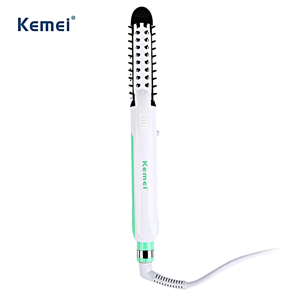 

Kemei KM - 19112 New Portable 3 in 1 Curling Electric Hair Curler Styling Tool Wand Curing Iron Hair Care Styling For 220V Use