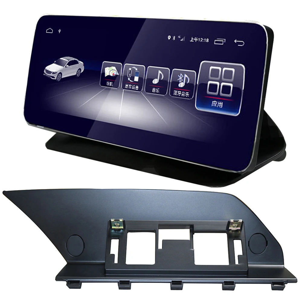 Excellent Android 8 10.25"display Monitor for Mercedes Benz Audio Video Media Stereo GPS Navigation Player GLK 2013-2015 4 + 64G  8 CORE 1