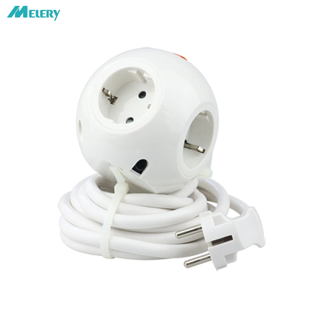 

Power Strip Multiple Outlet EU Plug Socket with USB Travel Charger Children Protection Safety Switch with1.2m Extension Cord