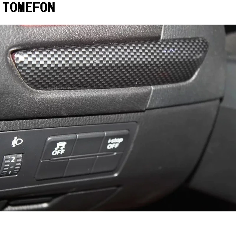 Переключатель TOMEFON для салона Mazda 6 Atenza 2014 2015 переключатель из углеродного волокна