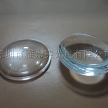 Мощность Диметр светодиодного объектива 35 мм Пластик плосковыпуклые линзы, светодиодная оптическая линза, Светодиодный отражатель линзы