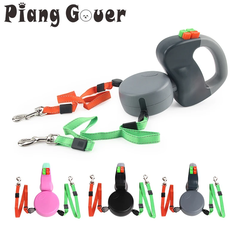 

Double-End Dog Leashes Extension Pet Double Leashes Strong Cat Pet Leash