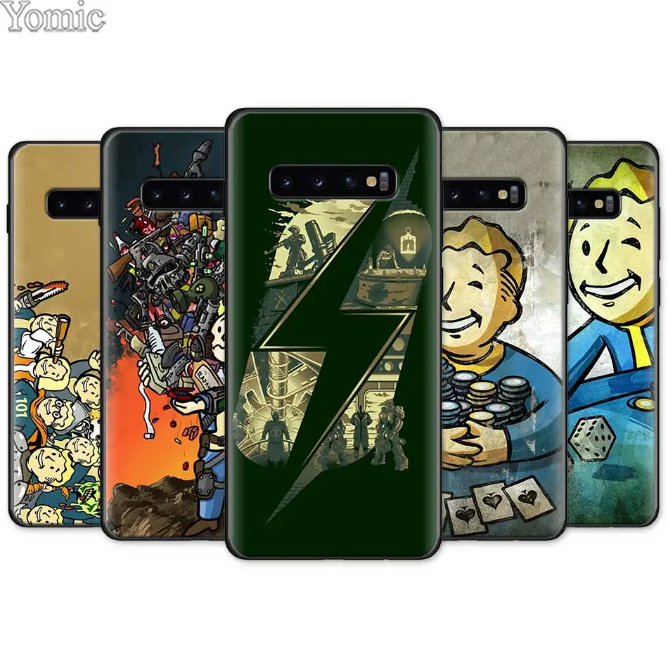 Силиконовый чехол game Fallout для Samsung Galaxy S20 FE S21 Note 20 Ultra S10 10 Lite S9 Plus S8 S10e|Бамперы| |
