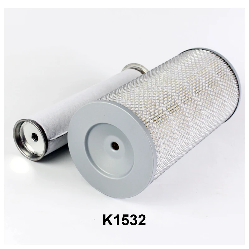 

Forklift Air Filter K1532 Double set for Heli Hangcha FD50JE 5-10 ton Xichai Chaochai Weichai R4102 4110 engine A01C1-00301X
