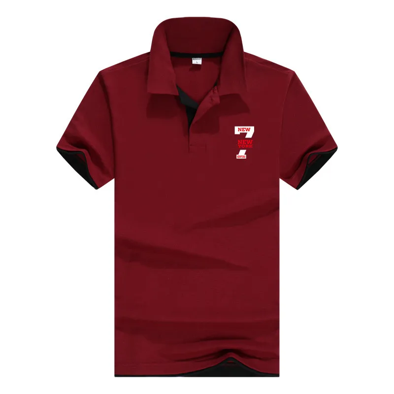 

2019 Brand New Men's Polo Shirt Men Cotton Short Sleeve Shirt Sportspolo Jerseys Plus Size M - 3XL Business affairs Polos men