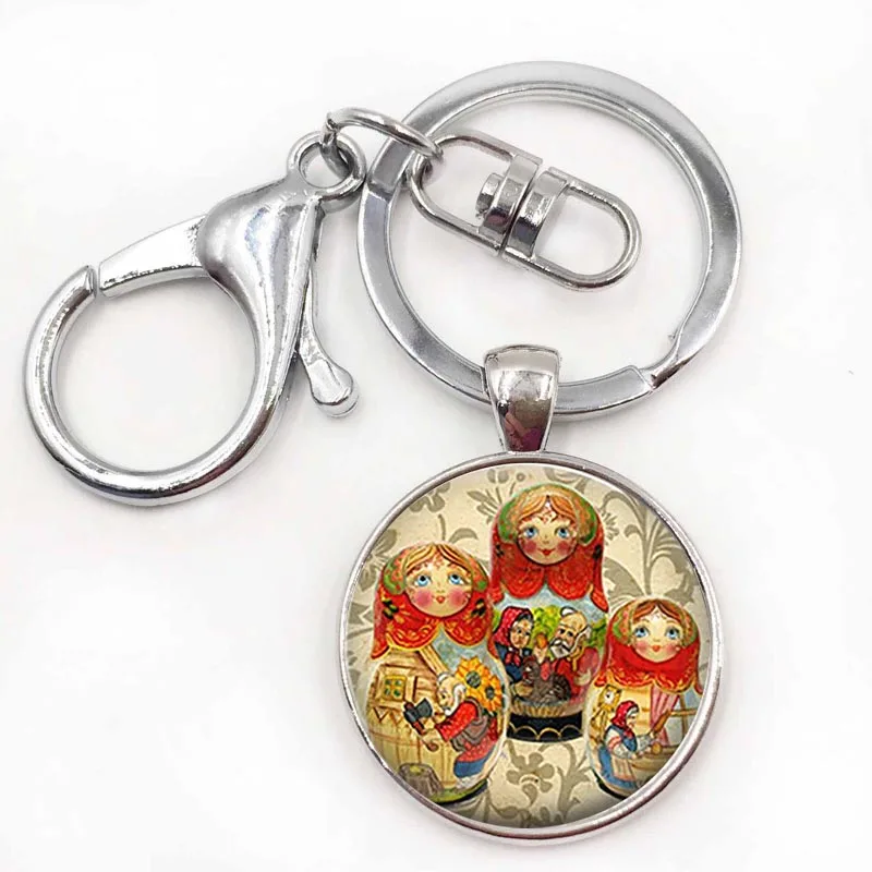 10silver keychain.