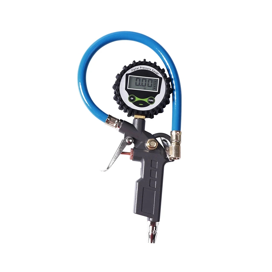

Digital Car Truck Air Tire Pressure Inflator Gauge Tyre Inflation Gun Monitoring Tool LCD Display Dial Meter Vehicle Tester