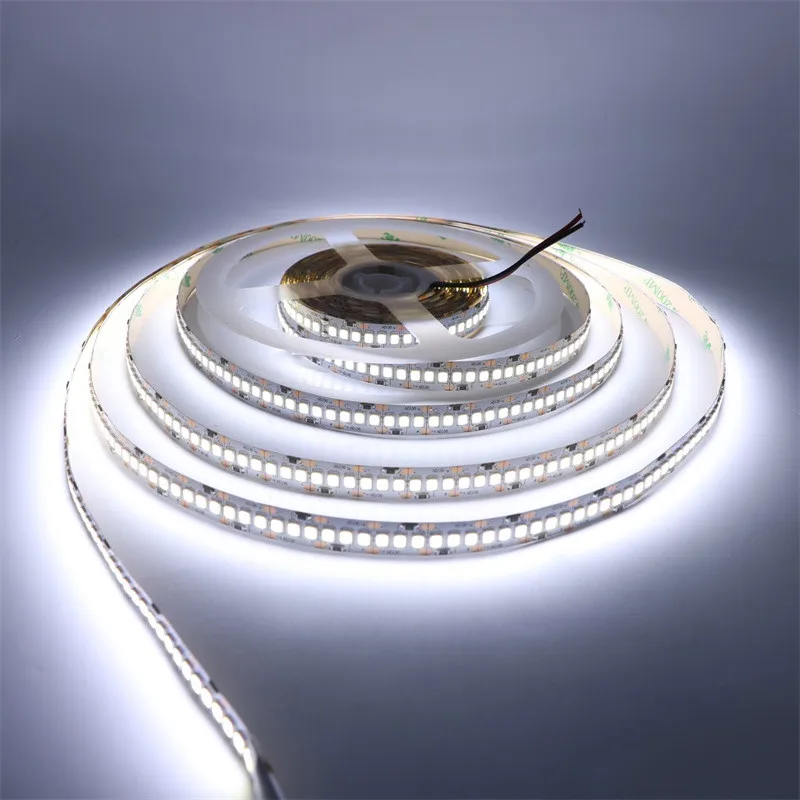 Светодиодная лента от szyoumy света SMD 2835 5 м 240 светодиодов/м гибкий светодиодный шнур с DC12V Светодиодная лента Светодиодные панели лампы украшения для домашнего интерьера