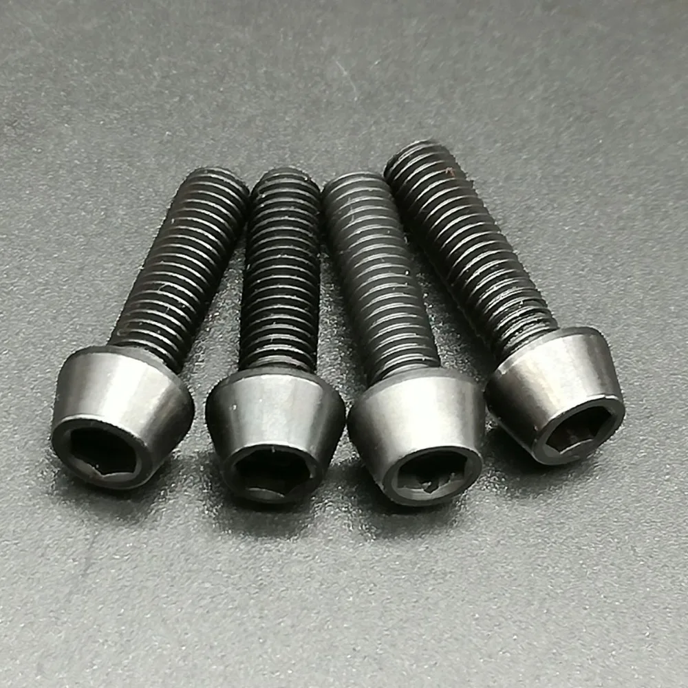 4 шт. титановые конические головки для болтов 5 х18 мм|ti bolt|bolt titapered bolts |