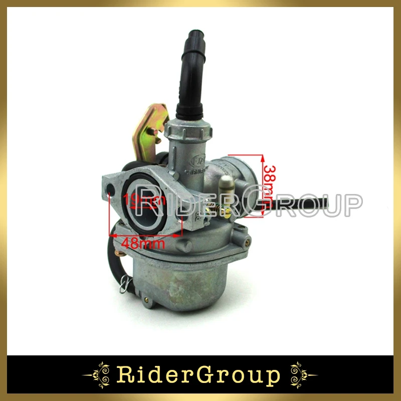 Кабель дроссель PZ19 Carb 19 мм карбюратор для 50cc 70cc 90cc 110cc ATV Quad Pit Dirt Trail велосипед мотоцикл Lifan YX Zongshen двигатель