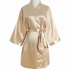Женское ночное белье Летняя ночь платье кимоно халат Сексуальная невесты свадебное вискоза ночная рубашка один размер