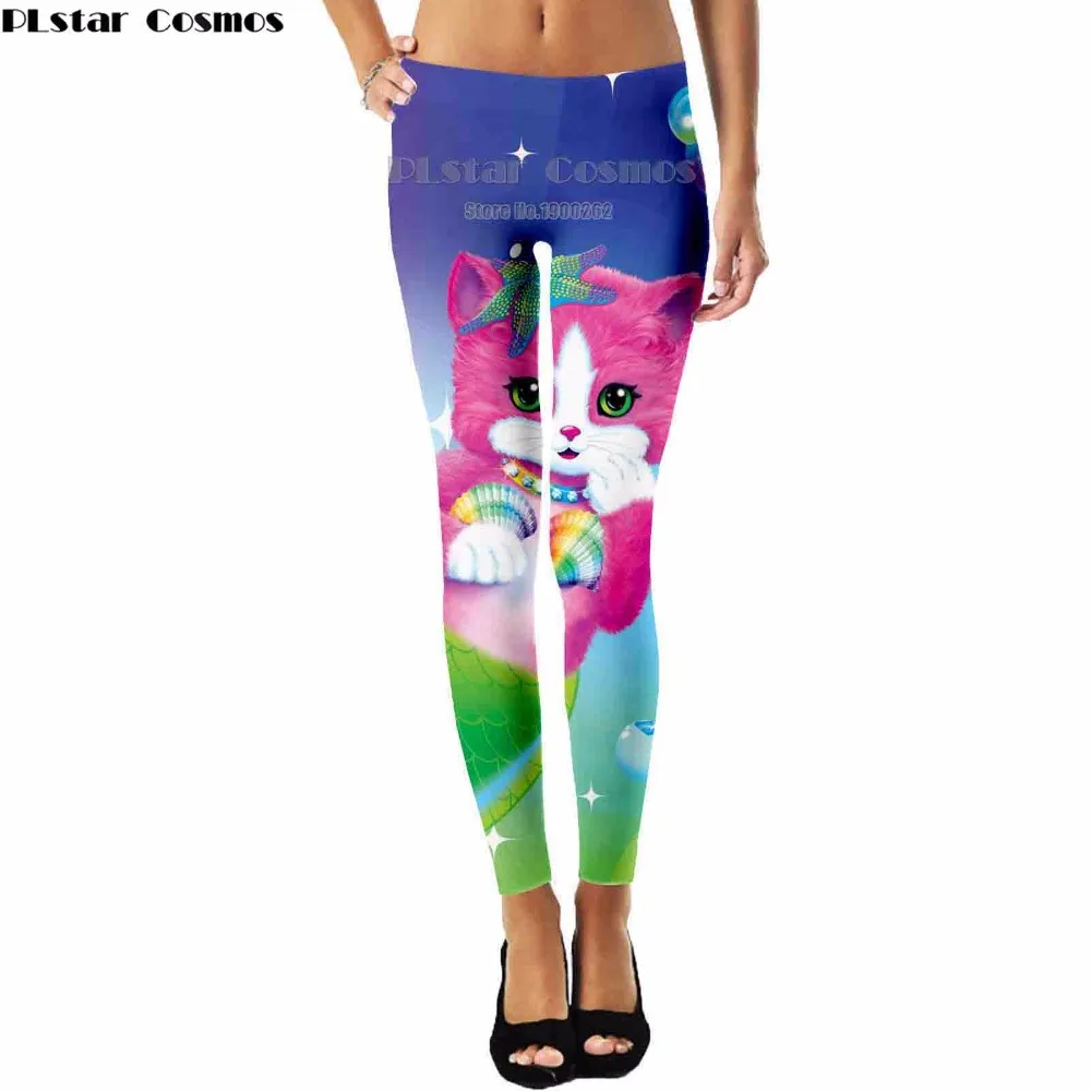

PLstar Cosmos Lisa Frank cartoon style cute Leggings Popular Brand 3D Full Print Women Plus size S-3XL