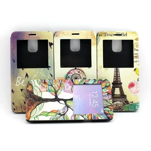 Cellphone Flip Over Stand Fitted Case Cover Protector for Samsung Galaxy Note 4 Two Balls Cellphone Flip Over Stand Fitted Case Cover Protector for Samsung Galaxy Note 4 Two Balls