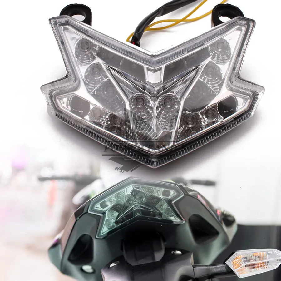 

Motorcycle Turn Signal Indicator Integrated Bicycle LED Cafe Racer Tail Lights for KAWASAKI Z800 2013 2014 Rear Brake Taillight