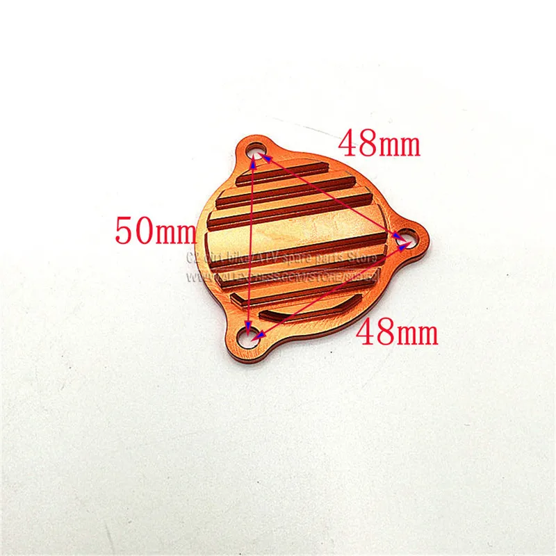 CNC Заготовка Крышка масляного насоса Fiit для SXS07450265 250 350 450 400 500 530 XCF SXF XCFW XCW EXCF SMR Фрирайд двигателя Запчасти