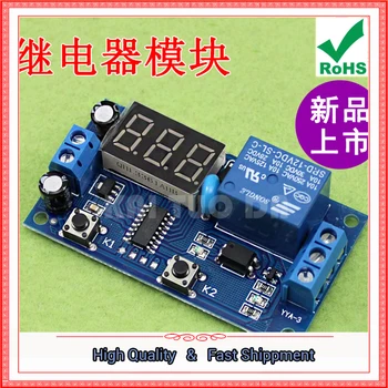 

Time Control Switch Intermittent Infinite Cycle Countdown Switch Control Timing Relay Module 12V 5V (D2A2)