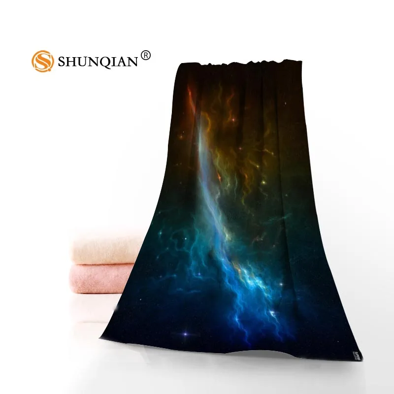 Новое заказное космическое Вселенная галактики полотенце напечатанное хлопковое лицо/банные полотенца из микрофибры Ткань для детей, мужчин и женщин полотенце для душа s A8.8 - Цвет: 13