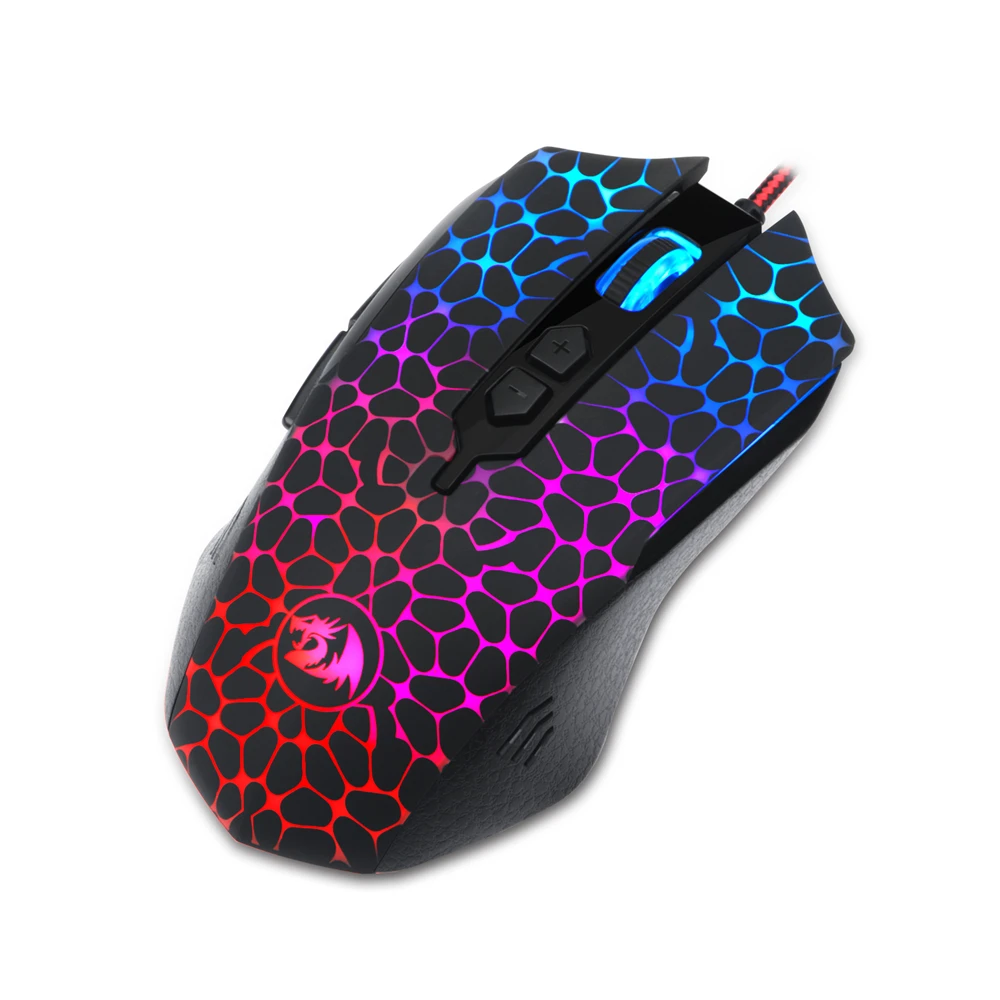 Игровая мышь Redragon M716 высокоточная программируемая игровая 10000 DPI 8