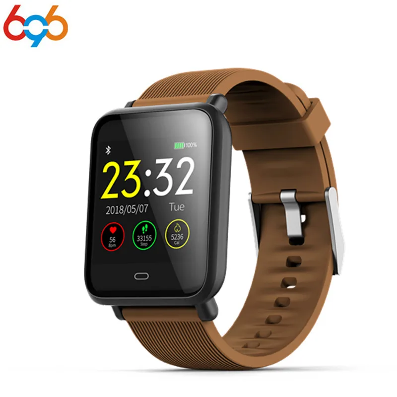 

696 Smart watch bracelet Q9 nordic52832 fashion color screen sports Heart rate monitoring pedometer Bluetooth sports smart band