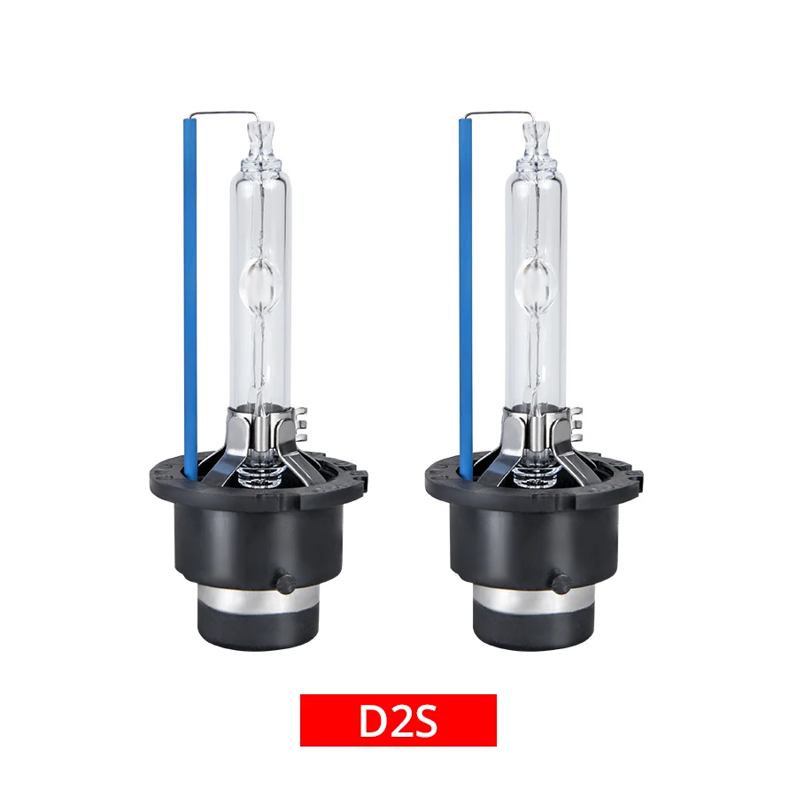 D2S Avacom 2 шт. ксенона 55 Вт D1S D2S D2R D3S D4S D4R ксеноновых фар, Высокопрочная конструкция лампы фар автомобиля замена HID 4300K 5000K 6000K 8000K 12W - Испускаемый цвет: D2S