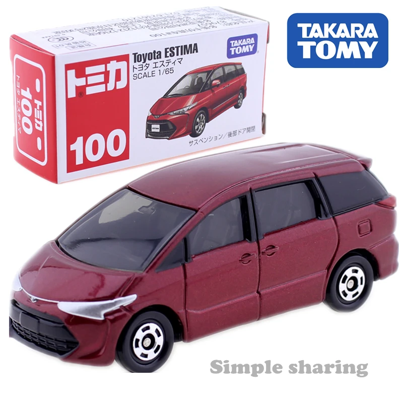 Takara Tomy TOMICA No.100 Toyota Estima Scale 1/65 Diecast Spielzeug auto Japan 