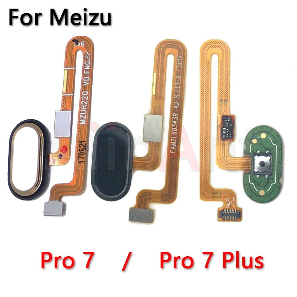 

Aiinant Original Home Key Button Touch ID Fingerprint Sensor Flex Cable For Meizu Pro7 Pro 7 Plus Home Flex