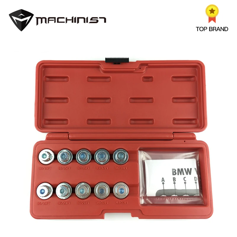 

10pcs Anti-theft screws remove and install socket sleeve set group for BMW DL-BM10P