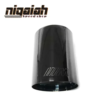 

1PCS TOP quality Car 304 stainless steel Exhaust End Tips for BMW 58mm in, 78mm out Exhaust tip exhaust pipe