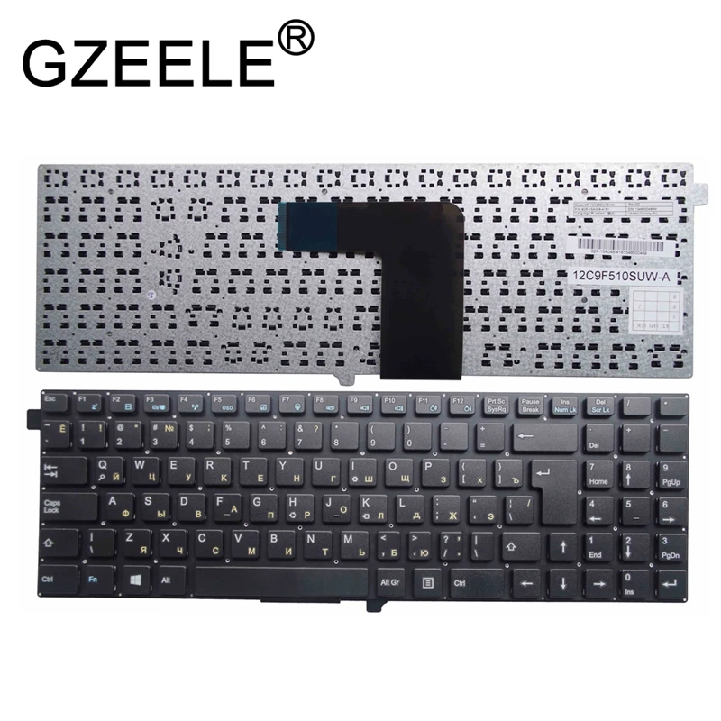 

GZEELE NEW Russian Keyboard for DNS 0801052 0801232 0801233 NH5KB11 for DEXP Aquilon O140 MP-12C98SU-F51W RU laptop keyboard