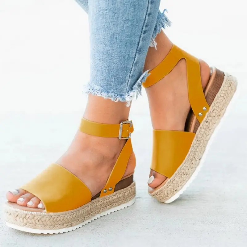 

LASPERAL Wedges Shoes Women High Heels Sandals Summer Shoes 2019 Flip Flop Chaussures Femme Platform Sandal 2019 Dropshipping