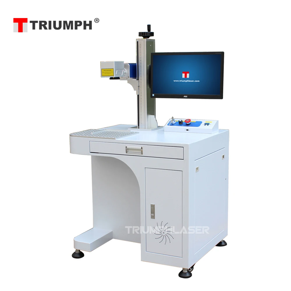 Triumph Fiber Laser Marking Machine Triumph 20w 30w 50w fiber laser engraver Raycus fiber laser marking