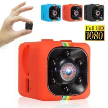 Супер мини DV камера Металл SQ11 HD 1080P движение инфракрасный светильник ночное видение воздушная видеокамера