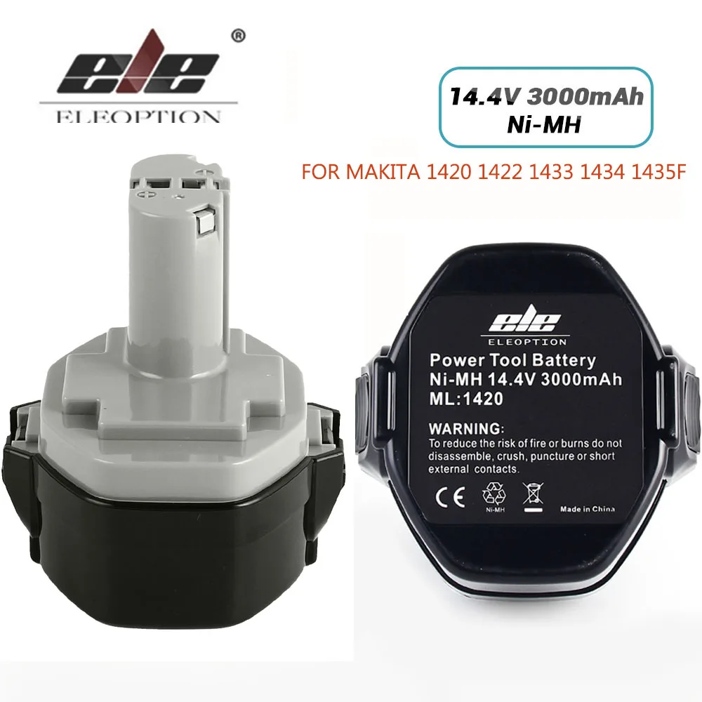14.4V 3000mAh Ni-MH Batterie Pour Makita PA14 1420 1422 1433 1434 1435F 192699