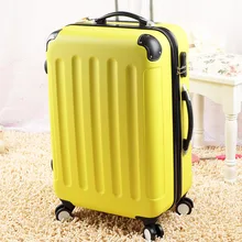 Wholesale!20 24 28 abs pc travel luggage sets,high quality straps style trolley travel luggage bags,female hardside travel bags
