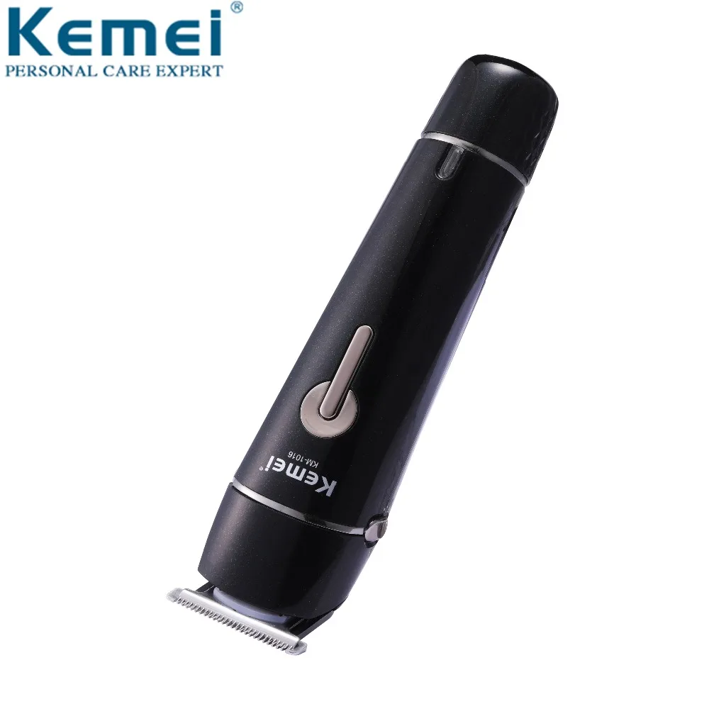 Kemei KM-1016 перезаряжаемая машинка для стрижки волос Электрический триммер для волос для мужчин Быстрая зарядка бритва моющаяся возвратно-поступательная электрическая бритва