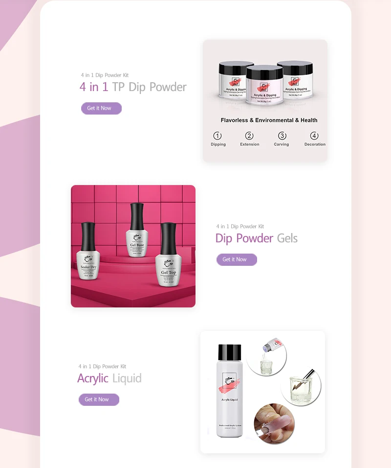 Arte do Unha 4 em 1 Mergulho em pó + 14ml Master Acrílico Mergulho Gel Francês Poeira Escova Bandeja Estender Modelo Arquivo Manicure Ferramenta tp Kit & 2 Cheap Brilho p unha