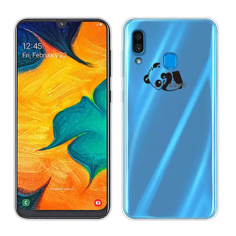Soft TPU Case for Samsung Galaxy A40 A30 Clear Silicone Back Phone Case for Samsung A50 A10 Cover for A60 A70 SAM-A505F Fundas (2)