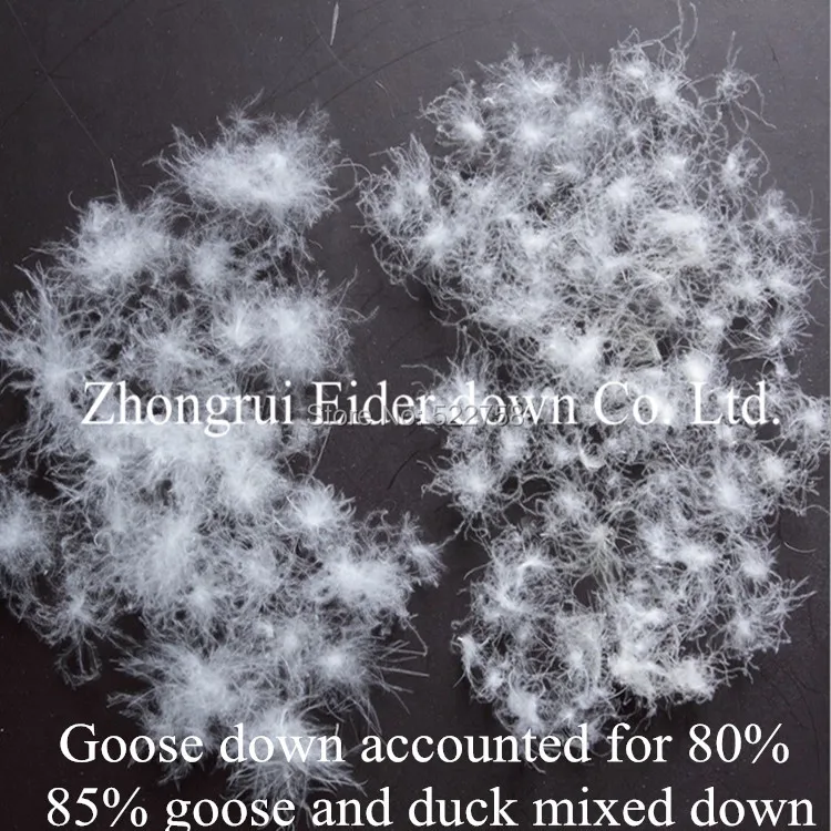 Free Shipping 85 White Goose Down/duck Down Accounted For 20 &fill