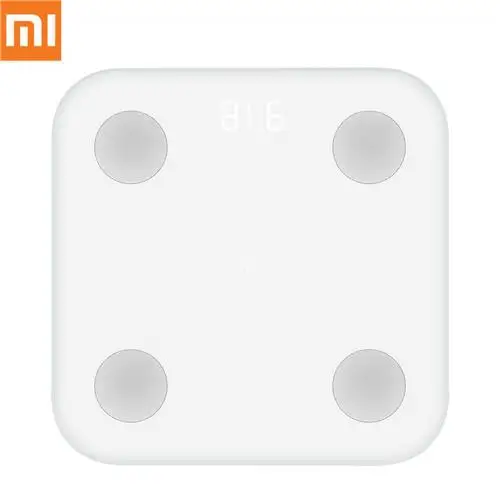 Original Xiaomi Mi Body Fat Scale 2 Mifit APP Composition Monitor With LED Display Hidden Xiomi Weight |