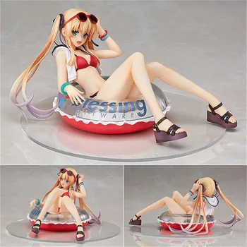 

10cm Saenai Heroine no Sodatekata Eriri Spencer Sawamura Swimsuit Ver. Scale PVC Figure Collectible Model Toy