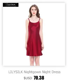 LilySilk длинные шелковые пижамы набор 22 Momme свободные пижамы новые женские