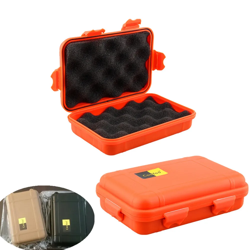 L/S Size Outdoor Plastic Waterproof Airtight Survival Case Container