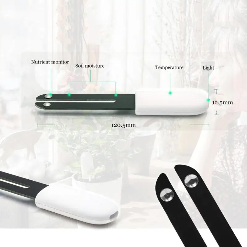  Xiaomi mijia HHCC Flower care Mi Flora Monitor Digital Plants Grass Soil Water Light Smart Tester S - 4000464454228
