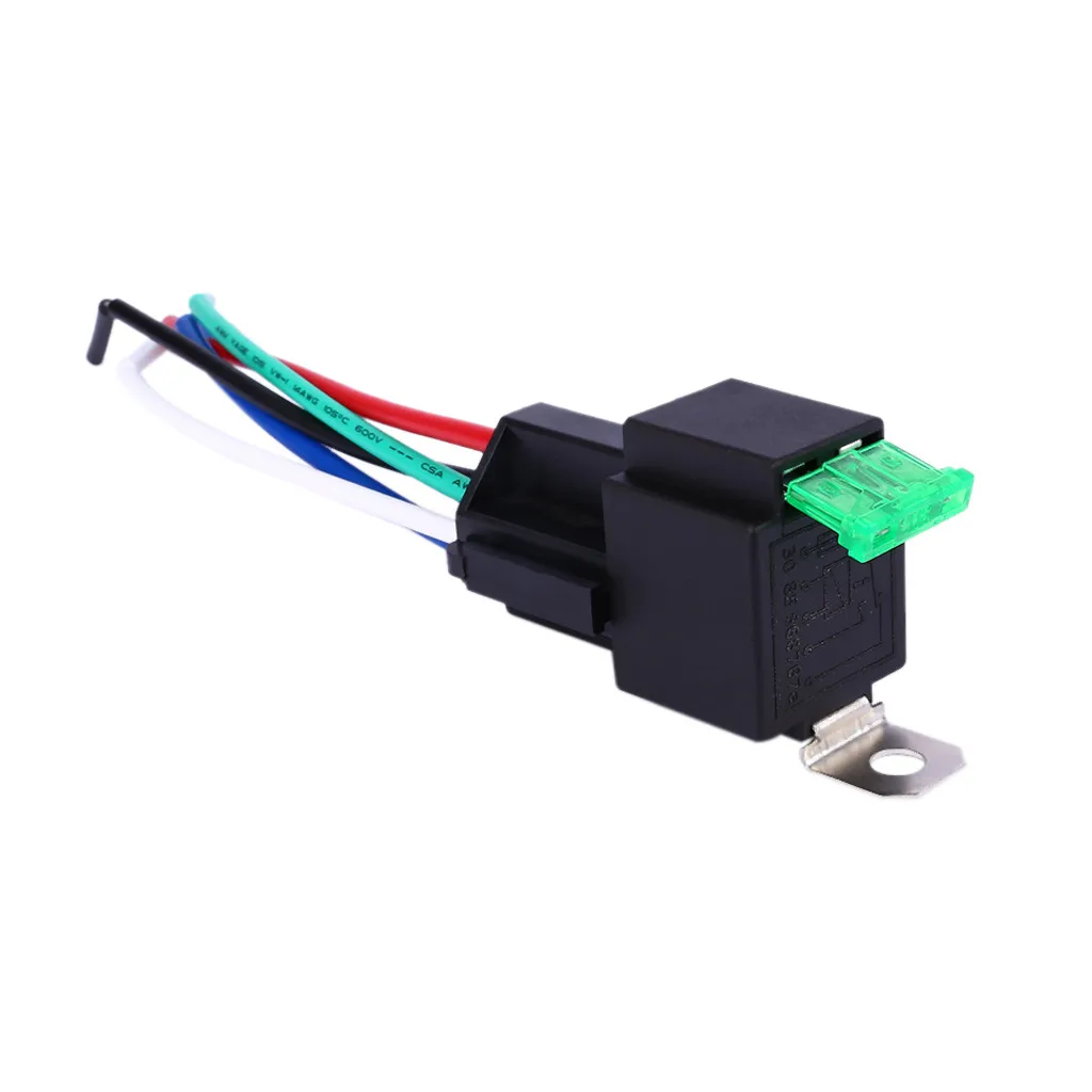 Foocles 12V 30A двигатель сверхмощный релейный предохранитель вкл/выкл SPST