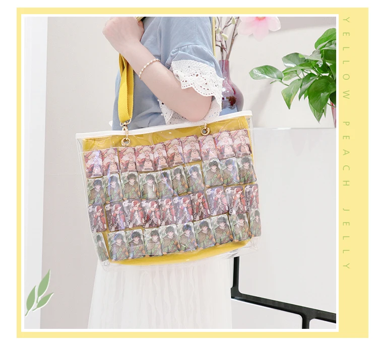 Wego японская Лолита Harajuku сумка Kawaii Itabag прозрачная сумка в стиле Harajuku для девочек Женская пляжная дорожная сумка